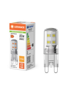 ŻARÓWKA LED P SPECIAL LED PIN20 CL 1,9W 2700K ciepła biała G9 300° 230V 200LM 