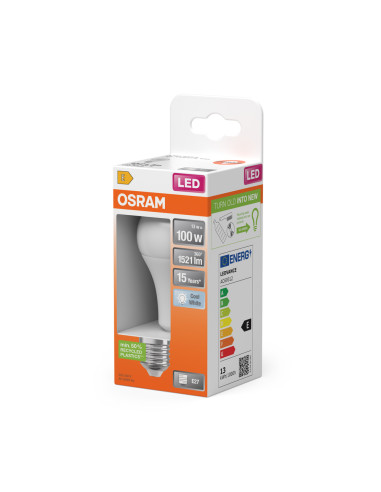 ŻARÓWKA LED STAR CLA100 FR 13W 4000K neutralna biała E27 1521LM PLASTIC 
