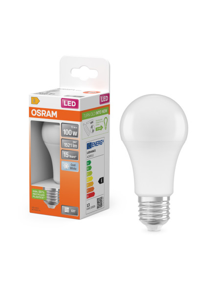 ŻARÓWKA LED STAR CLA100 FR 13W 4000K neutralna biała E27 1521LM PLASTIC 