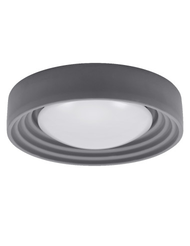 PLAFON LED ORBIS CONCRETE 400MM 18W 3000K ciepła biała CLICK DIM GRAY 