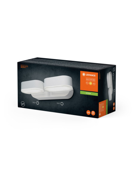 KINKIET ZEWNĘTRZNY ENDURA STYLE MINI SPOT II 13W 3000K 800LM IP44 WHITE 