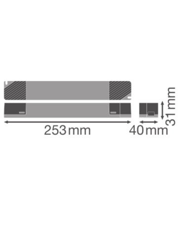 ZASILACZ DR-V-150/220-240/24 LED DRIVER VALUE STAŁONAPIĘCIOWY 
