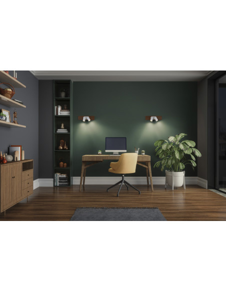 OPRAWA SUFITOWA LED DECOR SPOT MERCURY DIM 2X3.4W 2700K ciepła biała GU10 WT 