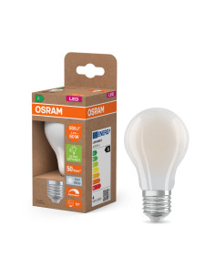 ŻARÓWKA LED ENERGY CLASS CLA60 DIM 3,8W 4000K neutralna biała E27 806LM GL FR EE  KLASA A 