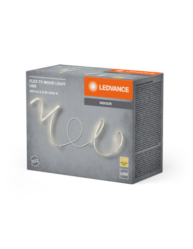 TAŚMA FLEX TV MOOD LIGHT 2,8W 3500K 200LM 1,5M USB PASEK