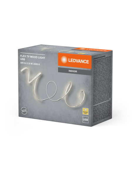 TAŚMA FLEX TV MOOD LIGHT 2,8W 3500K 200LM 1,5M USB PASEK