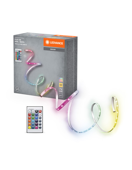 TAŚMA FLEX RGB 10W 780LM 3M RC PASEK Z PILOTEM  