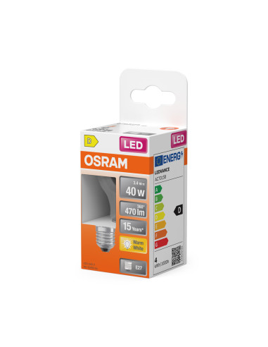 ŻARÓWKA LED STAR RF CLP40 3,4W 2700K ciepła biała E27 FIL 470LM  
