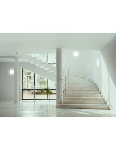 PLAFON LED SURFACE SQUARE 330 SENSOR VALUE 24W 3CCT 2000LM IP44 