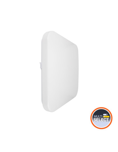 PLAFON LED SURFACE SQUARE 330 SENSOR VALUE 24W 3CCT 2000LM IP44 