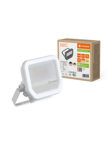 NAŚWIETLACZ FLOOD LED 10 P 8W/6W 1100LM/780LM PS 3000K SY100 WT IP66 GEN4  