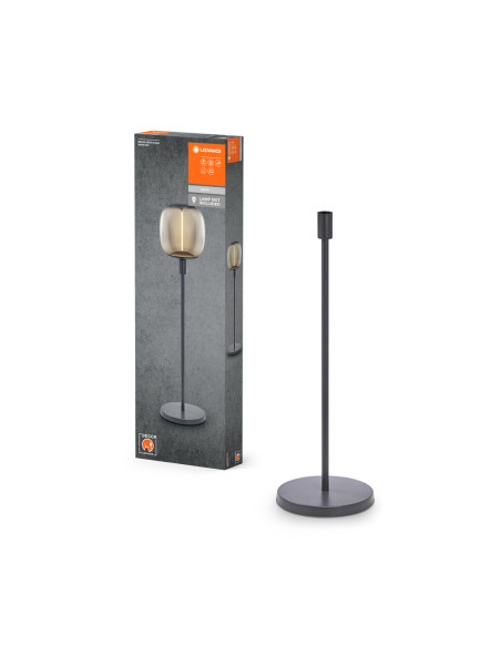 DECOR STICK FLOOR SHORT 1XE27 DARK GREY 