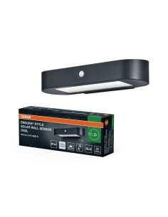 KINKIET ZEWNĘTRZNY SOLAR ENDURA STYLE OVAL WALL SENSOR 6W 4000K 540LM 
