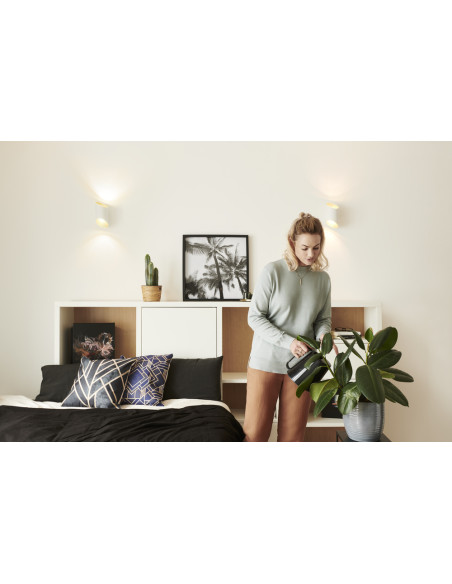 KINKIET SMART WIFI ORBIS WALL CYLINDRO 12W 200X127MM BIAŁY  