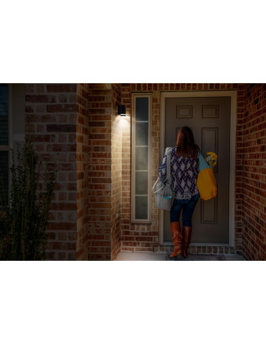 KINKIET ZEWNĘTRZNY ENDURA CLASSIC BEAM GAP WALL DOWN GU10 IP44 ALU GY