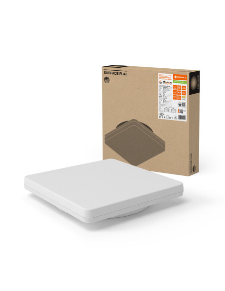 PLAFON LED SURFACE FLAT SQUARE SENSOR 330 P 19W CPS 