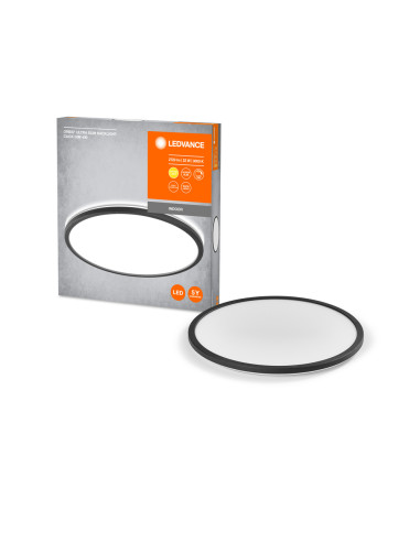 PLAFON LED ORBIS ULTRA SLIM 400 22W 3000K ciepła biała CLICK DIM BK 