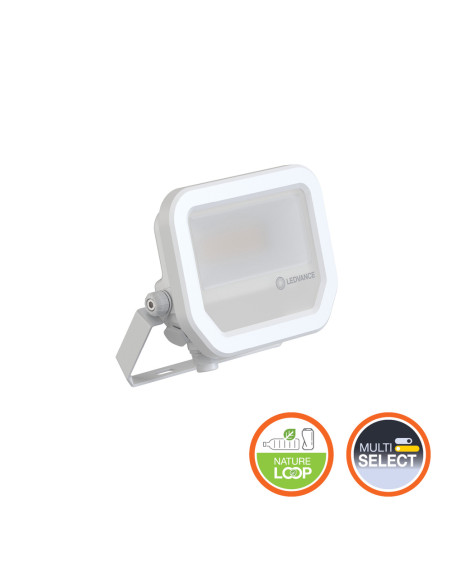 NAŚWIETLACZ FLOOD LED 10 P 8W/6W 1200LM/850LM PS 6500K SY100 WT IP66 GEN4 