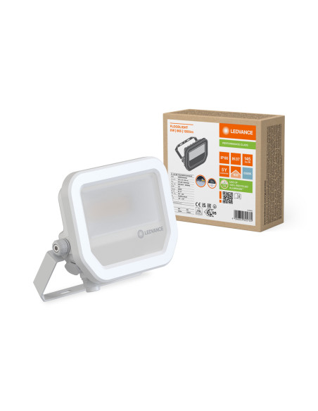 NAŚWIETLACZ FLOOD LED 10 P 8W/6W 1200LM/850LM PS 6500K SY100 WT IP66 GEN4 