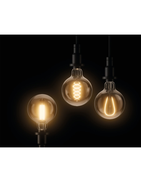 ŻARÓWKA LED 1906 VINTAGE LED GLOB95 SMOKE30 DIM 7,8W/818 FIL 360LM E27 