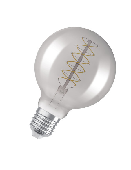 ŻARÓWKA LED 1906 VINTAGE LED GLOB95 SMOKE30 DIM 7,8W/818 FIL 360LM E27 