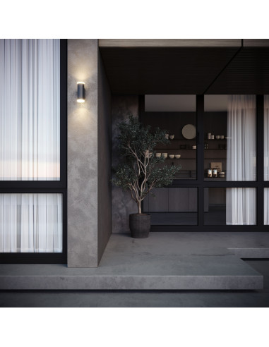 KINKIET ZEWNĘTRZNY Endura Classic IP65 IVE GU10 WALL Dark Gray