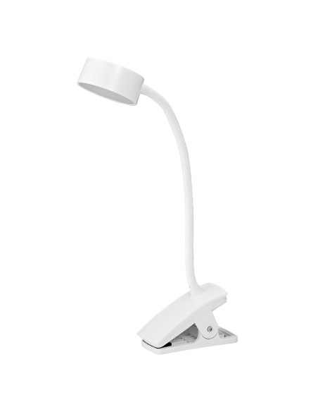 LAMPKA BIURKOWA OFFICE LINE DESK CYLINDER CLIP 4.8W TW DIM WHITE 