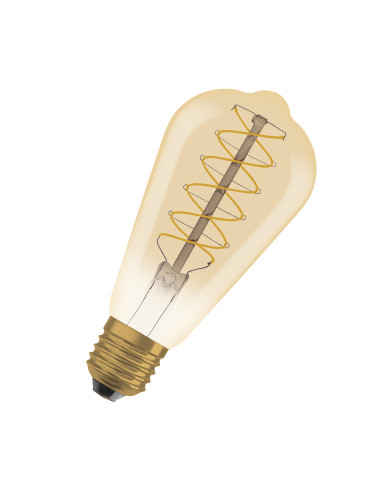 ŻARÓWKA LED 1906 VINTAGE LED EDISON GOLD37 DIM 4,8W/2200K 420LM E27 SFIL 