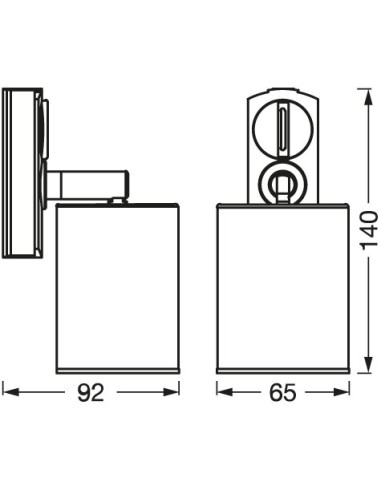 OPRAWA SZYNOWA SMART WIFI TRACKLIGHT SPOT OSAKA 8W TW 3000K..6500K WT 