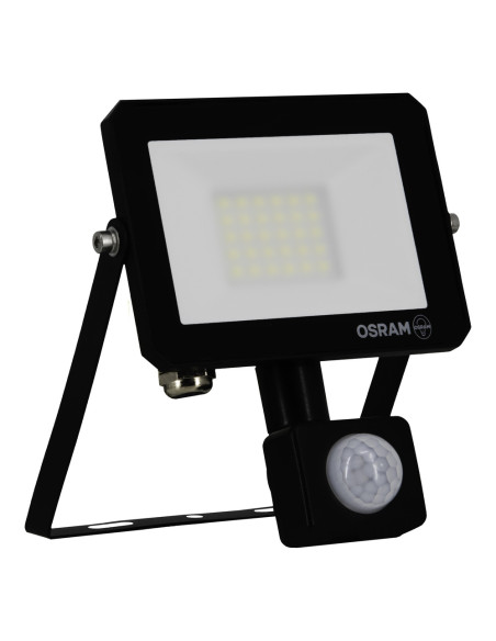 NAŚWIETLACZ FLOOD LED LUX SENSOR 20W 6500K 1800LM BK IP65 3Y 