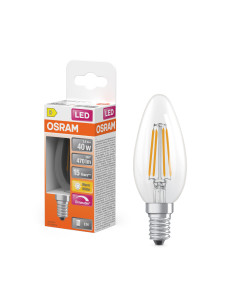 ŻARÓWKA LED SUPERSTAR RF CLB40 DIM 3,4W 2700K ciepła biała E14 FIL 470LM  
