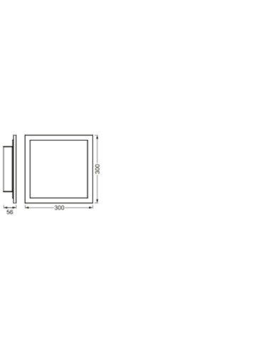 OPRAWA SUNHOME PLANON PLUS 30X30 20W 1800LM TW 
