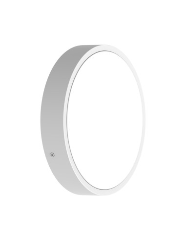 SURFACE BULKHEAD ROUND 250 P 9,5W/8W/6,5W/5,5W 3000K/4000K 128LM/W CPS WH IP65 
