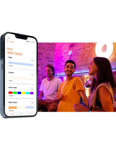 ŻARÓWKA LED SMART+ MATTER G125 40 4.8W 827...865 FIL MULTICOLOR E27 RGBW