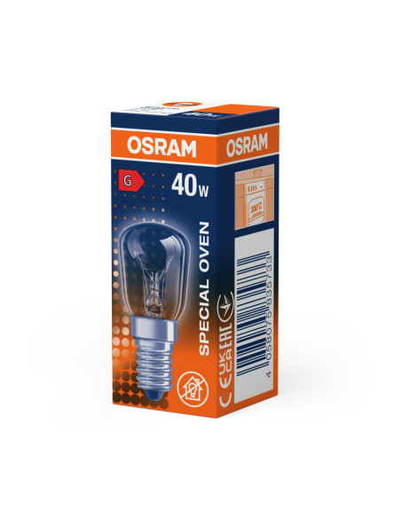 ŻARÓWKA DO PIEKARNIKA SPECIAL OVEN T29/58 CL 40W 300ST E14 