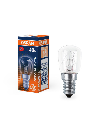 ŻARÓWKA DO PIEKARNIKA SPECIAL OVEN T29/58 CL 40W 300ST E14 