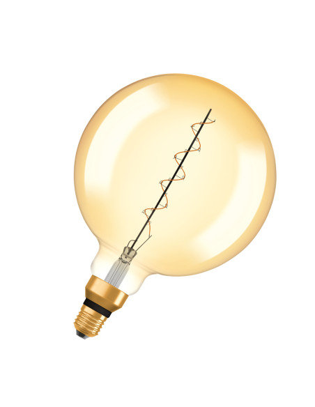 ŻARÓWKA LED 1906 VINTAGE LED GOLD33 GLOB200 DIM 4,8W 2200K E27 400LM SFIL 