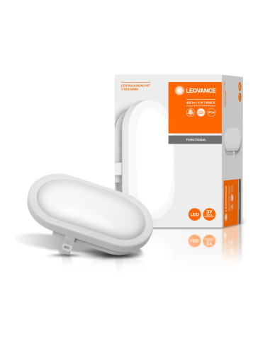OPRAWA LED BULKHEAD 6W 4000K 420LM WT 