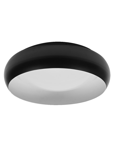 PLAFON LED ORBIS LIVIA 300MM 16W 3000K ciepła biała CLICK DIM BLACK AND WHITE 