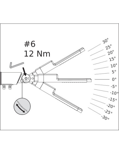 OPRAWA ULICZNA STREETLIGHT AREA SPD SM V 45W 765 IP66 6075LM RV20ST GY 
