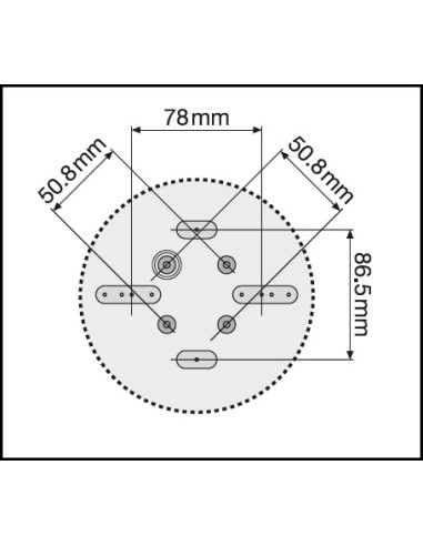 PLAFON LED SURFACE FLAT ROUND SENSOR 330 P 19W CPS 