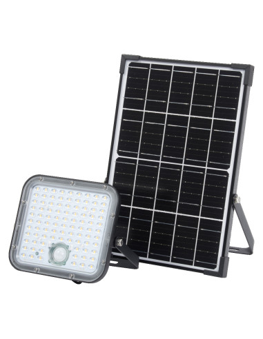 NAŚWIETLACZ ENDURA FLOOD SPLIT SOLAR SENSOR RC 30W 4000K neutralna biała 4500LM BK 