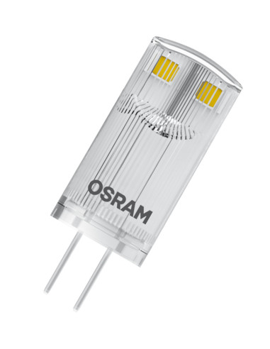 ŻARÓWKA LED PIN10 CL 0,9W 2700K ciepła biała 320° 100LM 12V G4 