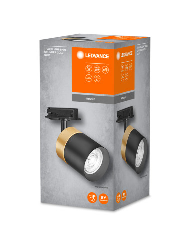 OPRAWA SZYNOWA TRACKLIGHT SPOT CYLINDER GD BK GU10 