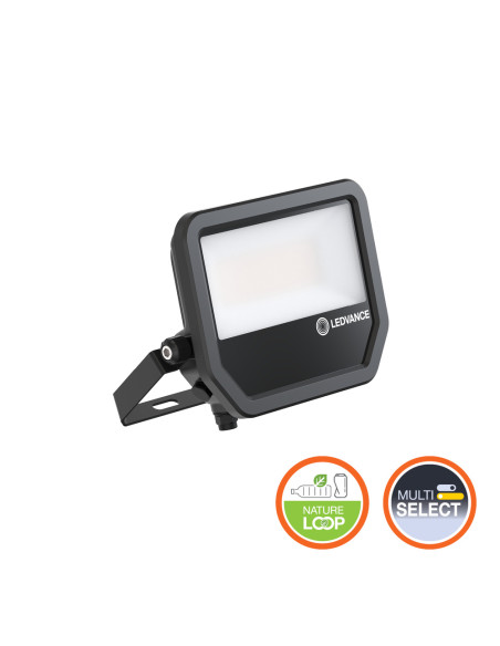 NAŚWIETLACZ FLOOD LED 50 P 41W/27W 5500LM/3670LM PS 3000K SY100 BK IP66 GEN4