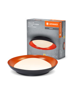 PLAFON LED ORBIS PLATE 430MM 35W 3000K ciepła biała CLICK DIM BLACK AND ORANGE 
