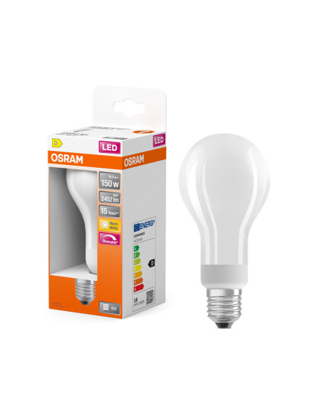 ŻARÓWKA LED SUPERSTAR RF CLA150 DIM 18W 2700K ciepła biała E27 2452LM GL FR 