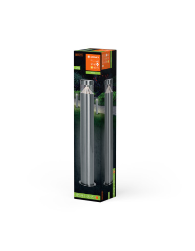 SŁUPEK OGRODOWY Endura Hybrid Bollard Orion 50cm 2W Stainless Steel