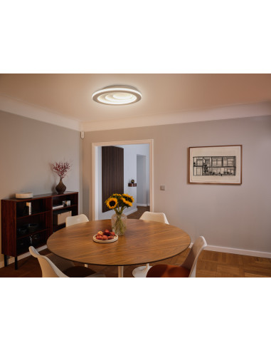 PLAFON LED ORBIS SPIRAL ROUND 505 42W 3000K ciepła biała WT 