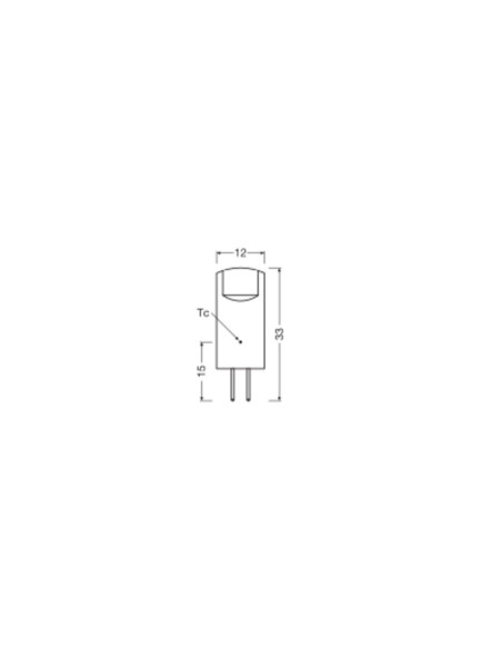 ŻARÓWKA LED P SPECIAL LED PIN20 CL 1,5W 2700K ciepła biała G4 12V 200LM 